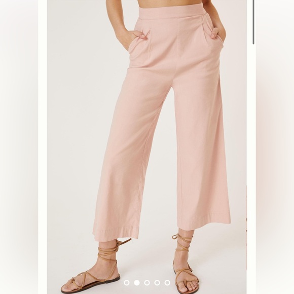 Anthropologie KRISSY CROPPED PANT SET - Picture 3 of 9